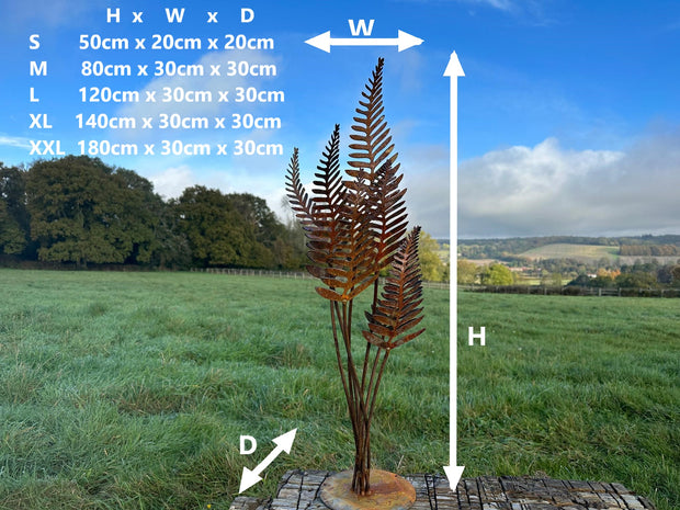 Fern Leaf Sculpture