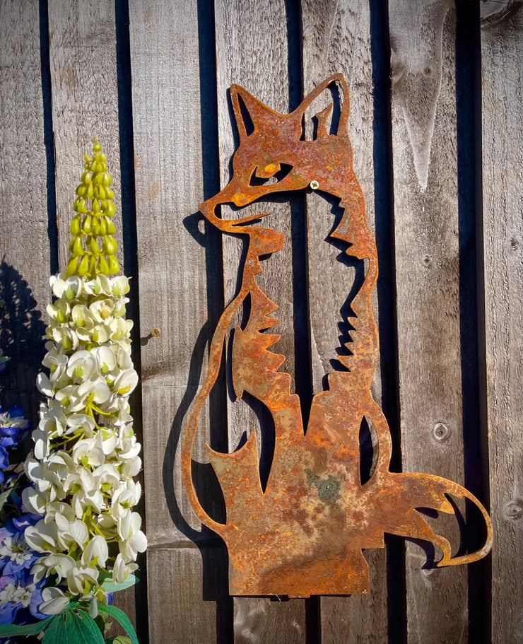 Sitting Fox