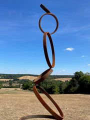 Climbing Rings Sculpture