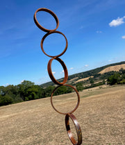 Vertical Ring Sculpture