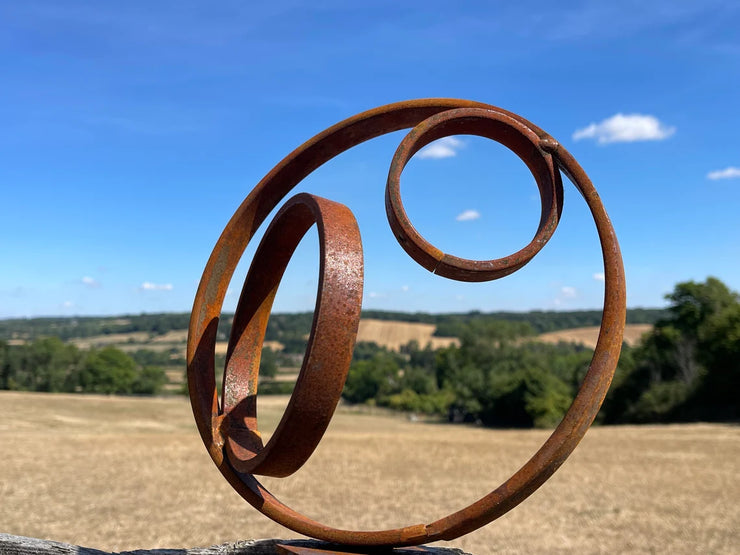 Trio Of Circles Sculpture