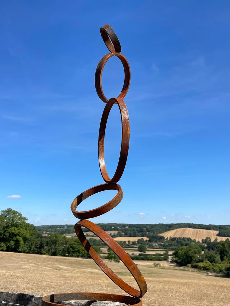 Climbing Rings Sculpture