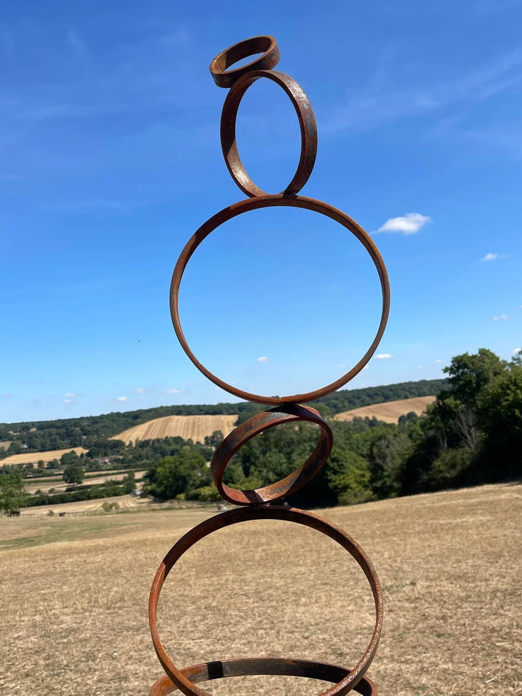 Climbing Rings Sculpture