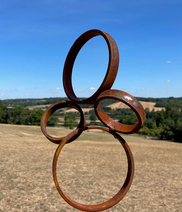 Quad Rings Sculpture
