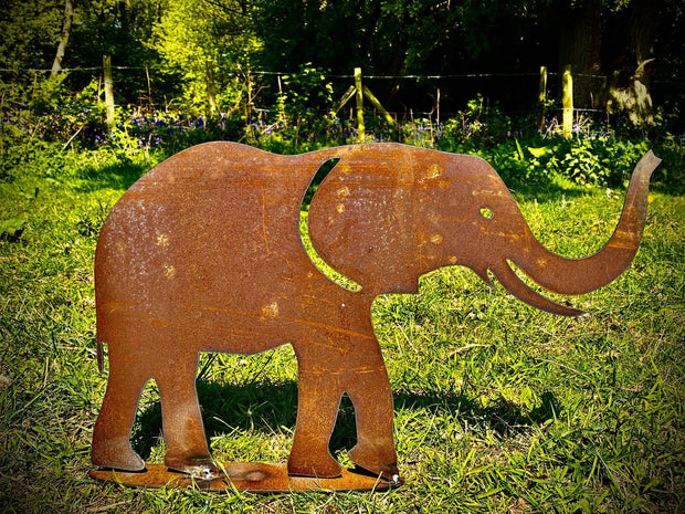 Elephant Garden Stake