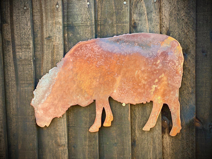 Medium Sheep Grazing Wall Art