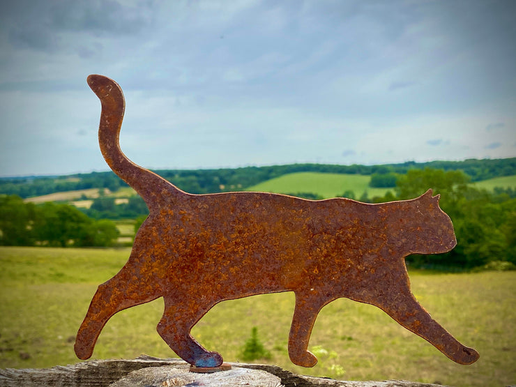 Large Cat Walking Fence Topper