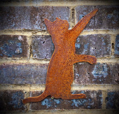 Large Cat Playing Wall Art