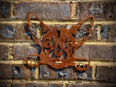Chihuahua Head & Paws Wall Art