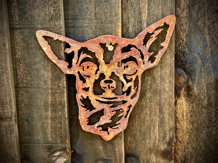 Chihuahua Head Wall Art