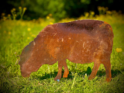 Large Grazing Sheep Garden Stake