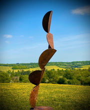 Medium Abstract Butterfly Sculpture