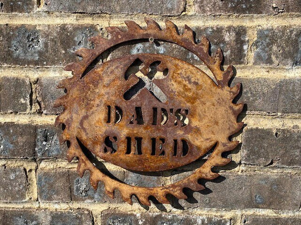 Dads Shed Wall Sign