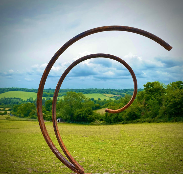 Large Scroll Sculpture