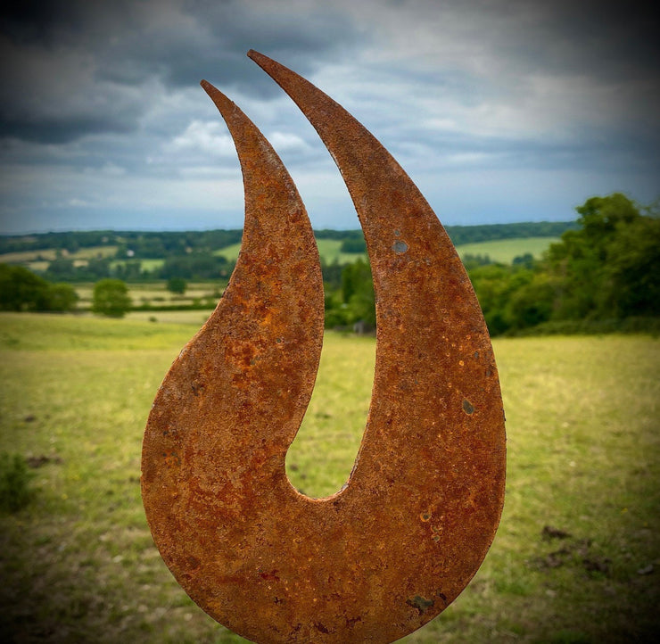 Flame Abstract Sculpture