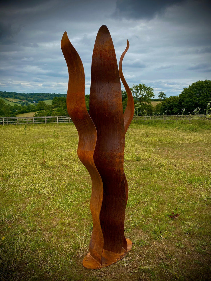 Outdoor Metal Reeds Supersize Reed Sculpture