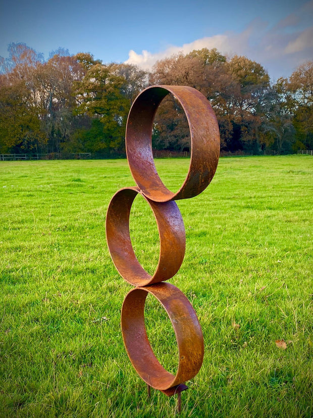 Trio Of Rings Sculpture