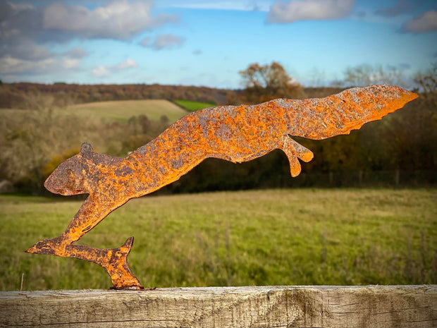 Running Squirrel Fence Topper