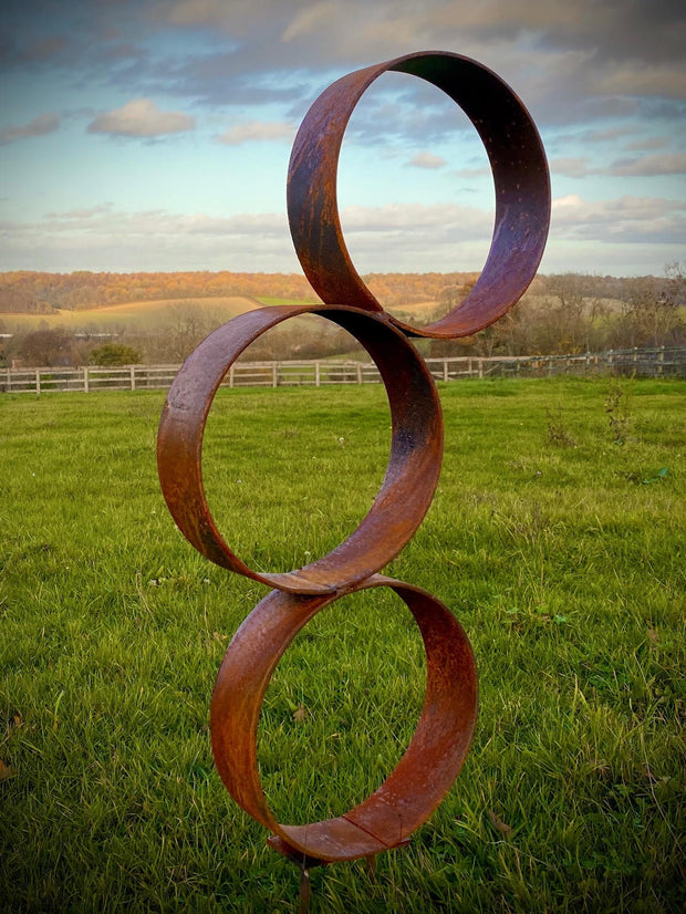 Trio Of Rings Sculpture