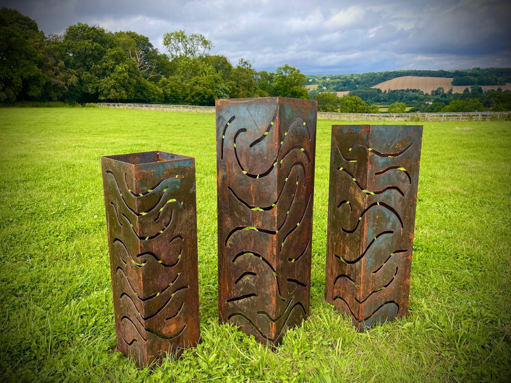 Bamboo Garden Planters