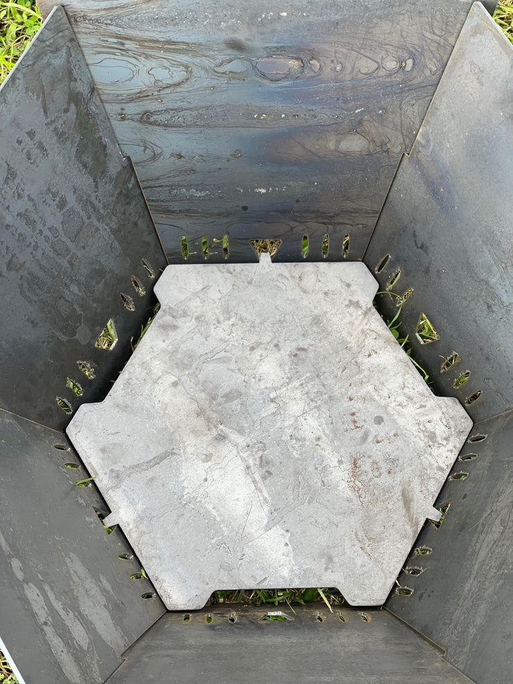 Flat Pack Fire Pit For Camping & Travelling